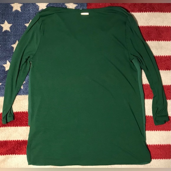 Vintage Womens MICHAEL KORS Moss Blouse Shirt P/S Petite Small Rlpc rl Lauren lv - Picture 9 of 9